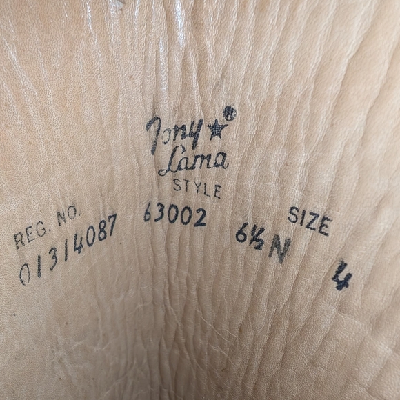 Vintage Tony Lama Boots - Picture 5 of 11